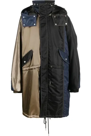 Feng Chen Wang Abrigo oversize y diseño color block