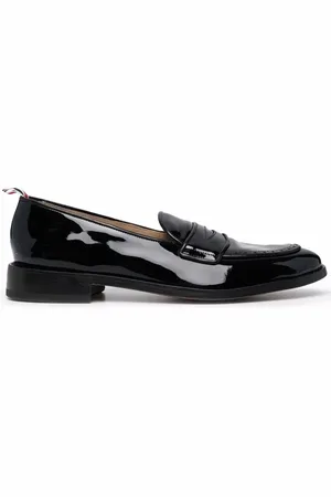 Thom Browne Mocasines penny con etiqueta RWB