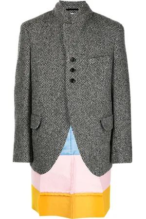Comme des Garçons Blazer con paneles y diseño color block