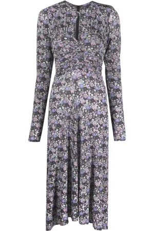 Isabel Marant Vestido mid con estampado floral