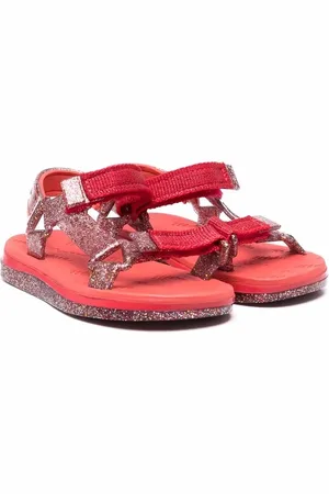 Melissa Sandalias con glitter con correa antiadherente
