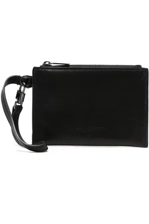 YOHJI YAMAMOTO Cartera con logo en relieve