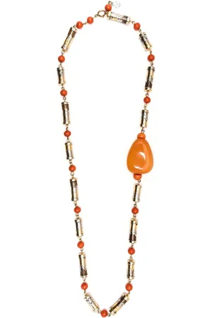 Givenchy Collar de cadena con cuentas 1970
