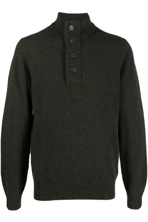 Barbour Suéter con botones en el frente
