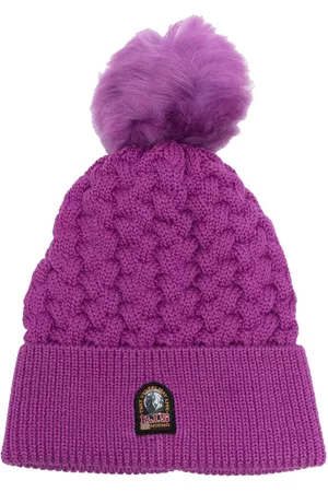 Parajumpers Gorros - Gorro con parche del logo y pompón