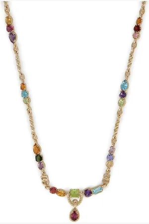 Dolce & Gabbana Collar en oro amarillo de 18kt con gemas