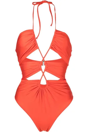 Noire Swimwear Traje de baño con escote en V pronunciado