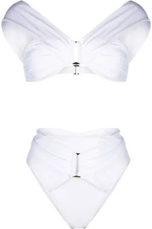 Noire Swimwear Bikini con detalle fruncido