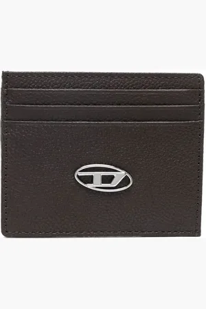 Diesel Tarjetero con placa del logo