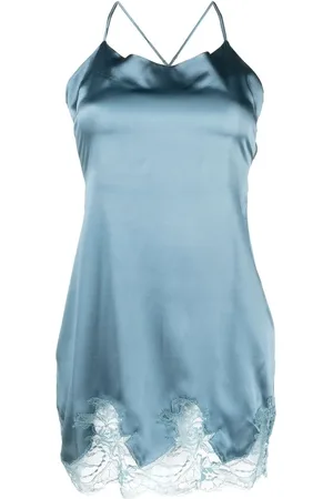 Fleur of England Slip dress de seda