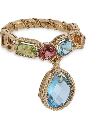 Dolce & Gabbana Anillo en oro amarillo de 18kt con gema