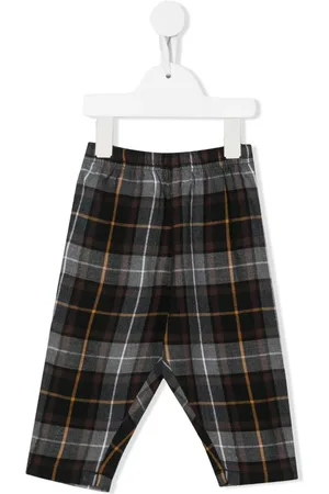 Molo Pantalones con motivo de cuadros tartán