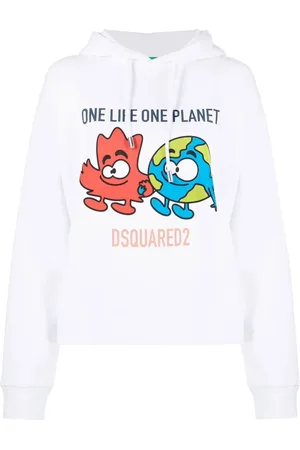 Dsquared2 Hoodie con estampado gráfico