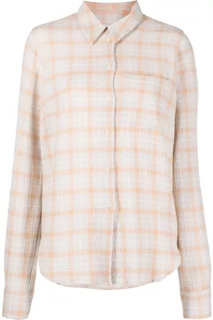 HENRIK VIBSKOV Camisa con estampado de cuadros