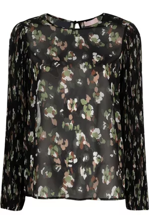 Liu Jo Blusa manga larga con estampado militar