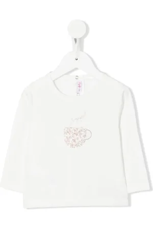 Il gufo Playera con aplique de tetera