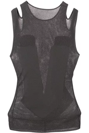 DION LEE Camiseta con aberturas