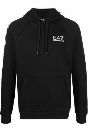 EA7 Hoodie con logo estampado