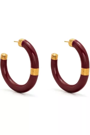 Aurélie Bidermann Arracadas con diseño medio
