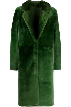 YVES SALOMON Abrigo overisize con botones