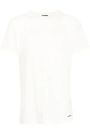 Jil Sander Playera con cuello redondo