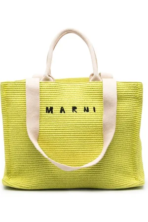 Marni Tote con logo bordado