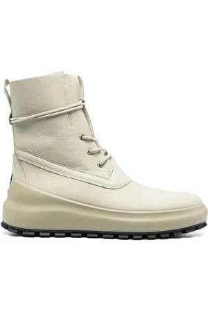 Stone Island Botines con parche del logo