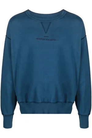 Maison Margiela Sudadera con logo bordado