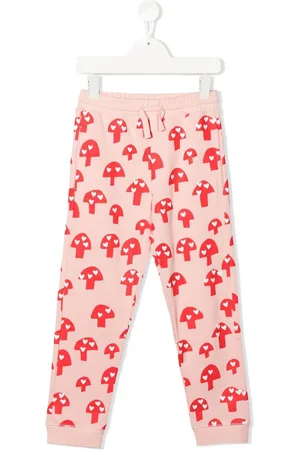 Stella McCartney Joggers con champiñones estampados