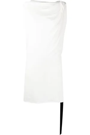 Rick Owens Vestido corto drapeado
