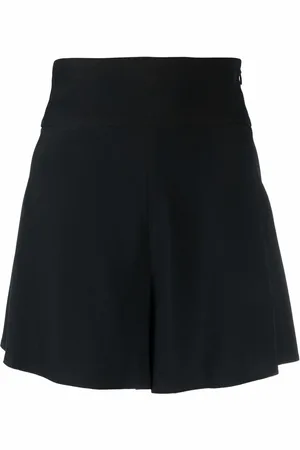 FEDERICA TOSI Shorts ajustados con tiro alto