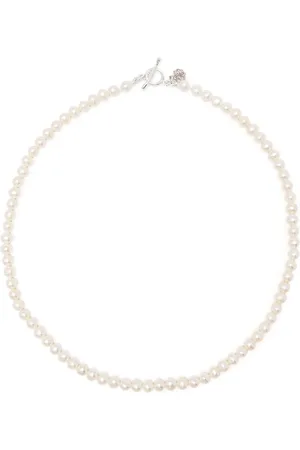 Dower and Hall Collar con perlas de agua dulce