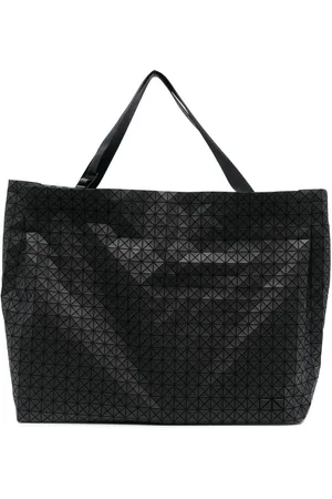 Issey Miyake Tote con motivo geométrico