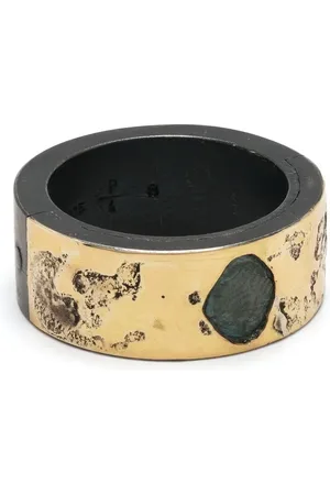 PARTS OF FOUR Anillo Sistema bañado en oro