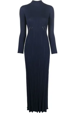 Jacquemus Vestido largo Lenzuolo plisado