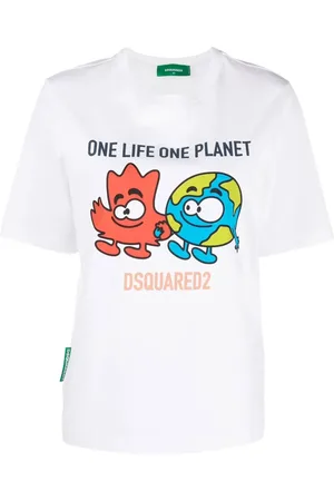Dsquared2 Playera con estampado gráfico
