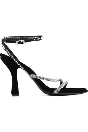 3Juin Sandalias con detalles de cristal