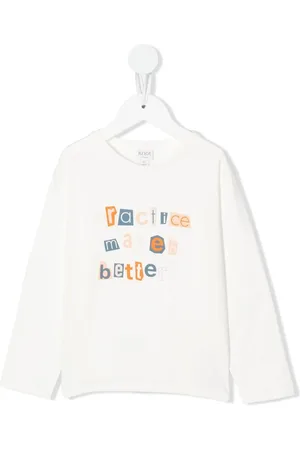 KNOT Playera con eslogan estampado