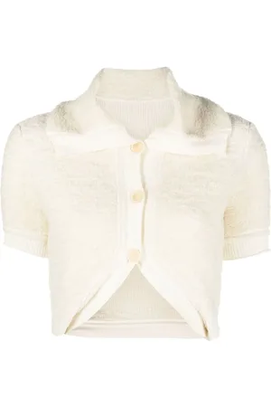 Jacquemus Top corto tejido