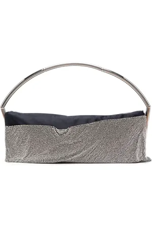 BENEDETTA BRUZZICHES Bolsa de mano con detalles de cristal