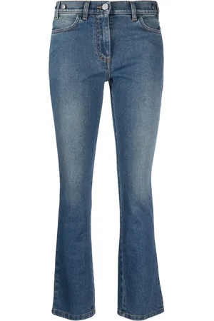 Serafini Jeans capri con tiro medio