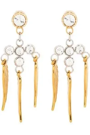 Zadig & Voltaire Aretes con motivo de alas