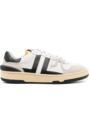 Lanvin Tenis con logo estampado lateral