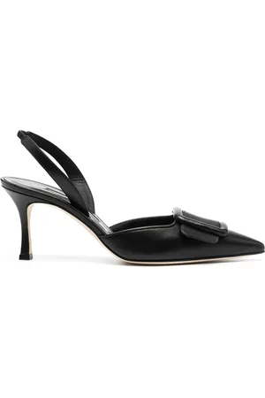 Manolo Blahnik Zapatillas con detalle de hebilla