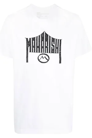 Maharishi Playera con logo estampado