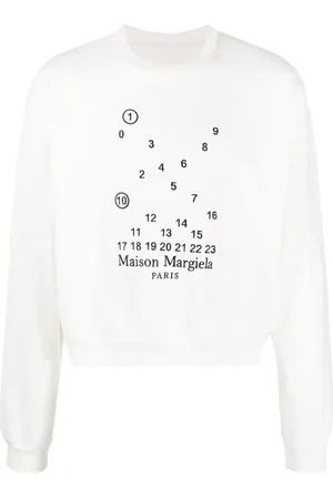 Maison Margiela Sudadera con logo estampado