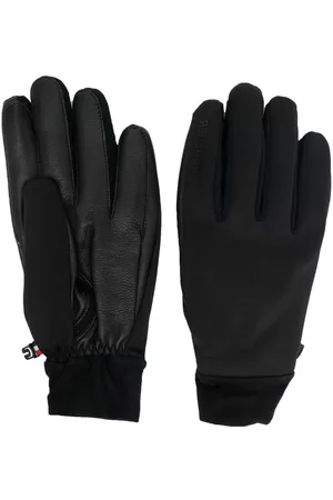 Moncler Guantes - Guantes con parche del logo