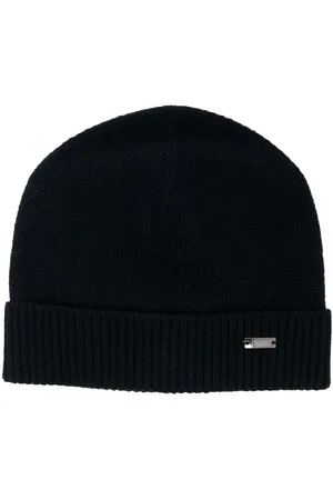 HERNO Gorro con placa del logo