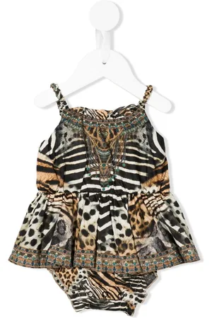 Camilla Vestido con animal print