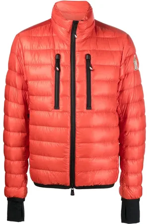 Moncler Chamarra capitonada con parche del logo